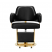 GABBIANO Hairdressing chair LINZ NQ GOLD Black